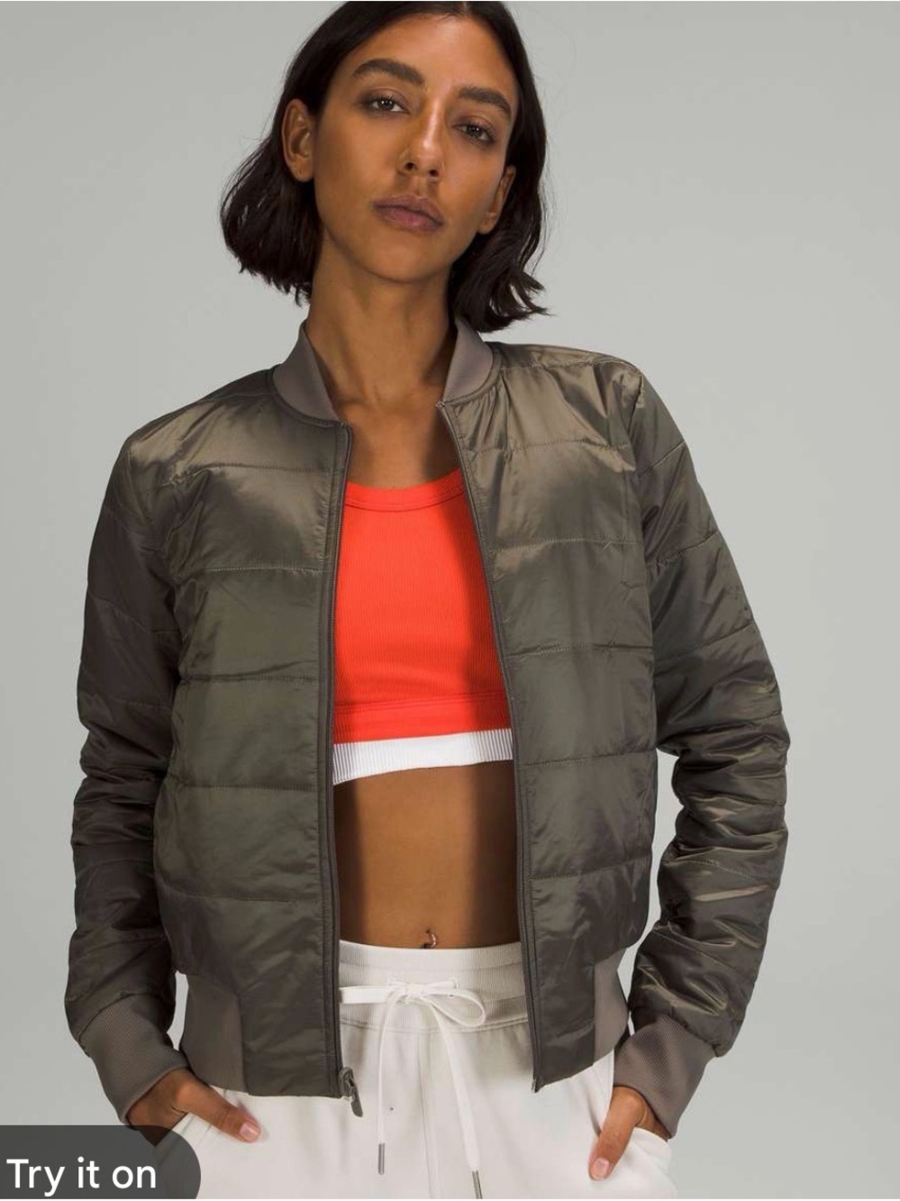 NWOT Lululemon Non-Stop Bomber
*Reversible oversized